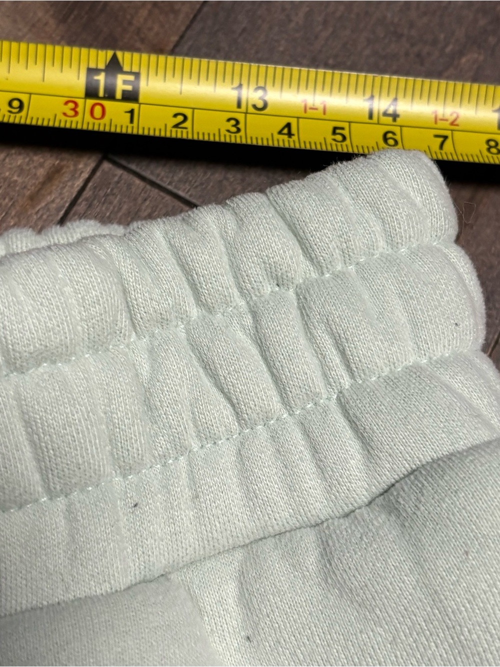 Comfrt Collection Pastel Edit Heavyweight Fleece Jogger Sweatpants Mint Green L - Picture 5 of 9